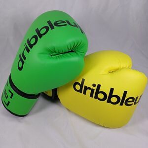 Dribble Up Boxing Gloves DribbleUp SMART Boxing Gloves Neon Yellow Neon Green